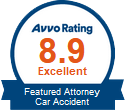 Avvo Rating 8.9 Excellent Featured Attorney Car Accident